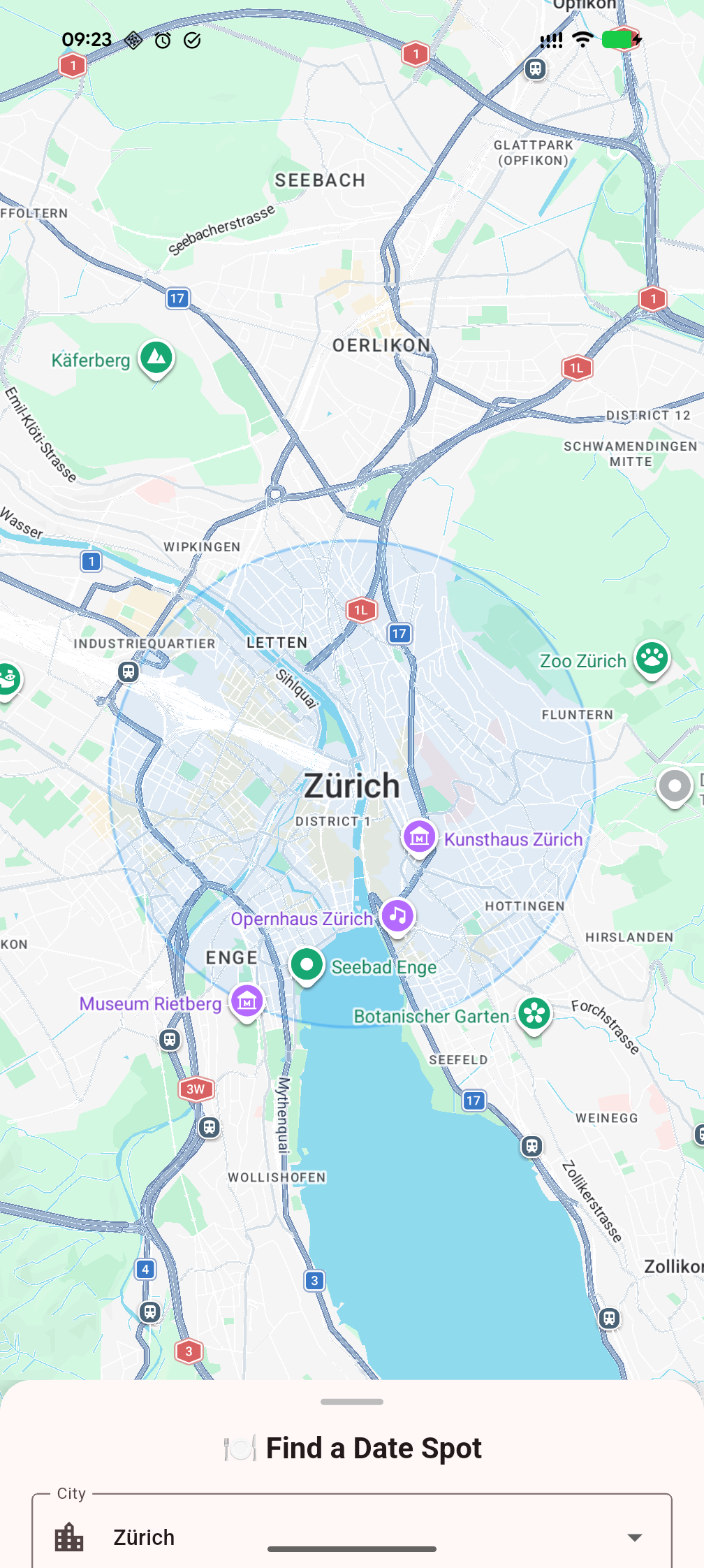 DinnerDate app screenshot 1 of 7